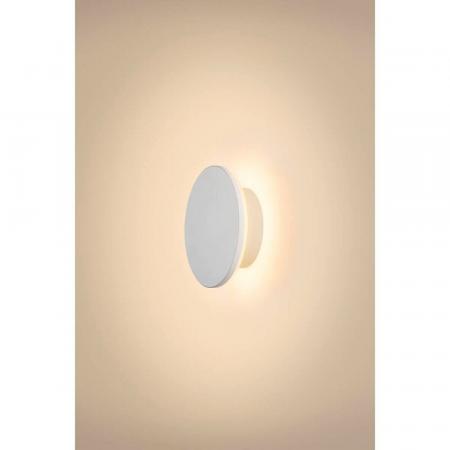 SLV 1007912 D-RING S Außen Wandleuchte weiß dimmbar & umschaltbare Farbtemperatur