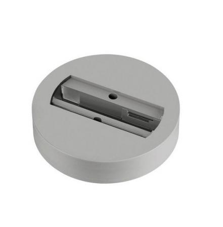 SLV 1007928 Deckenrosette für 1-Phasen-Adapter, grau