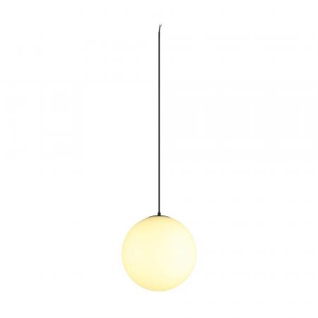 SLV 1008137 SUN 30, Pendelleuchte, E27, offenes Kabelende, 1x max. 40 W, matt schwarz