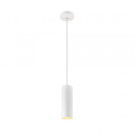 SLV 1008133 ENOLA®, Pendelleuchte, Pendellänge 150 cm, E27, 1x max. 50 W, matt weiß