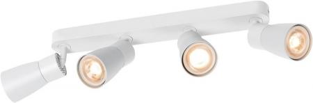 SLV 1008354 PURI 2.0 Dome, Wand- und Deckenaufbauleuchte, long, 4 x max. 6 W GU10, weiß
