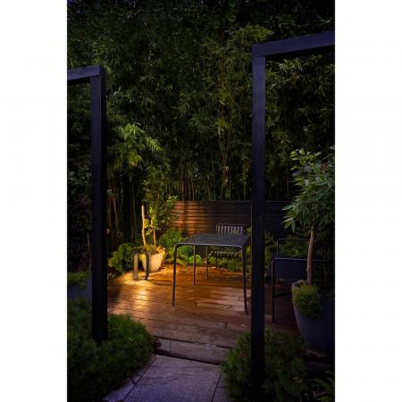 SLV 1008477 GRID CUBE, Stehleuchte, 2700 K, IP65, schwarz