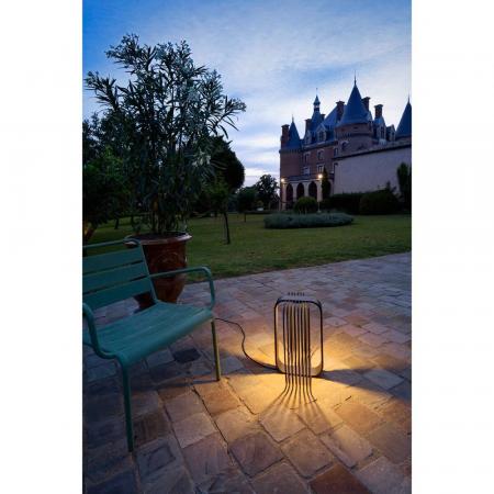 SLV 1008477 GRID CUBE, Stehleuchte, 2700 K, IP65, schwarz