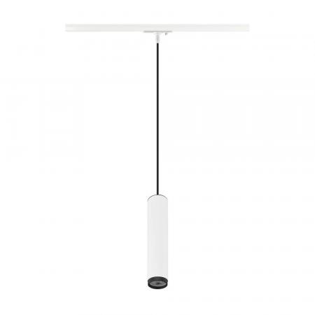 SLV 1008469 GRIP! L, 1~ Pendelleuchte, GU10, Pendellänge 200 cm, 1x max. 6 W, weiß / schwarz