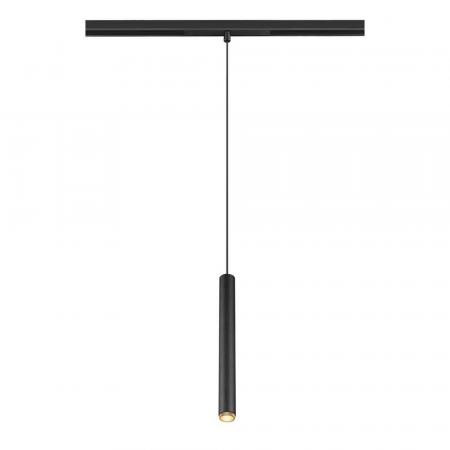 SLV 1008461 GRIP! S, 48V Pendelleuchte, Pendellänge 200 cm, 3000 K, 29°, DALI, schwarz / gold