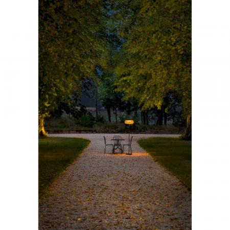 SLV 1008387 ADEGAN, Outdoor Stehleuchte, Solar, 2200 K, IP65, braun