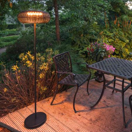 SLV 1008386 ADEGAN, Outdoor Stehleuchte, Solar, 2200 K, IP65, schwarz