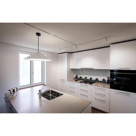 SLV 1008506 MAGICO 55, Pendelleuchte, E27, Pendellänge 180 cm, 1x max. 10 W, matt weiß