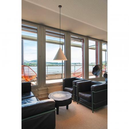 SLV 1008504 MAGICO 38, Pendelleuchte, E27, Pendellänge 180 cm, 1x max. 10 W, matt weiß