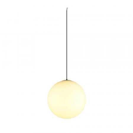 SLV 1008534 SUN 40 PD, E27, Pendelleuchte, Pendellänge 400 cm, rund, schwarz