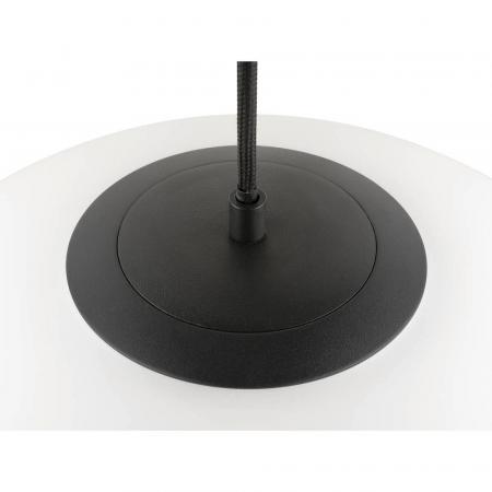 SLV 1008534 SUN 40 PD, E27, Pendelleuchte, Pendellänge 400 cm, rund, schwarz