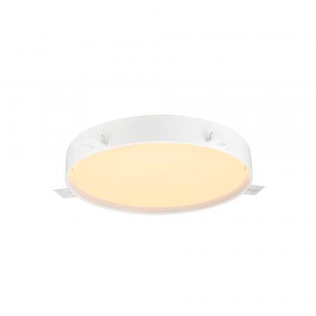 SLV 1008927 DECONA 42, CL, Sensor, Deckenaufbauleuchte, rund, 2700/3000K, 23 W, weiß