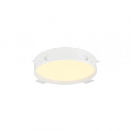 SLV 1008926 DECONA 30, CL, Sensor, Deckenaufbauleuchte, rund, 3000/4000K, 17 W, weiß