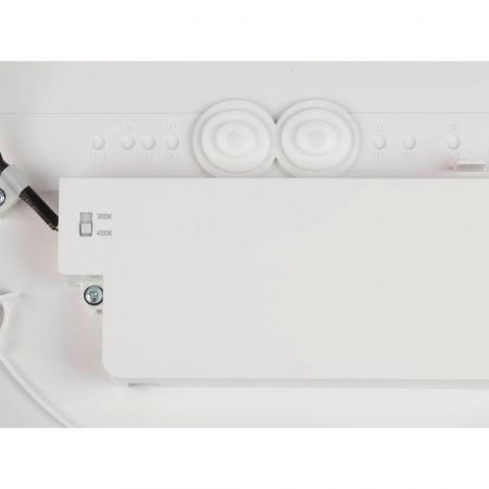 SLV 1008926 DECONA 30, CL, Sensor, Deckenaufbauleuchte, rund, 3000/4000K, 17 W, weiß