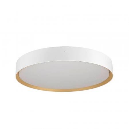 SLV 1008923 DECONA 42, CL, PHASE, Deckenaufbauleuchte, rund, 3000/4000K, 23 W, weiß / gold