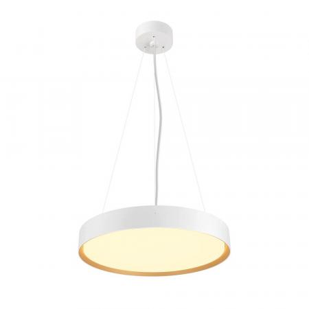 SLV 1008923 DECONA 42, CL, PHASE, Deckenaufbauleuchte, rund, 3000/4000K, 23 W, weiß / gold