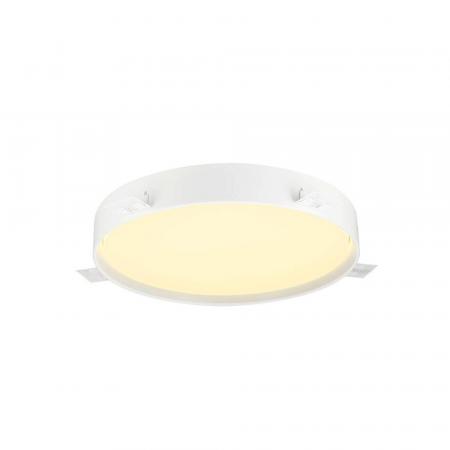 SLV 1008921 DECONA 42, CL, PHASE, Deckenaufbauleuchte, rund, 3000/4000K, 23 W, weiß
