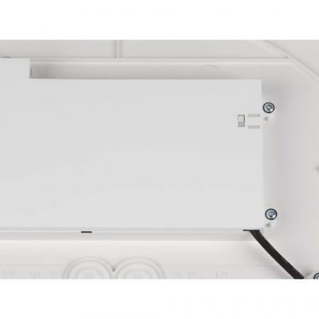 SLV 1008921 DECONA 42, CL, PHASE, Deckenaufbauleuchte, rund, 3000/4000K, 23 W, weiß