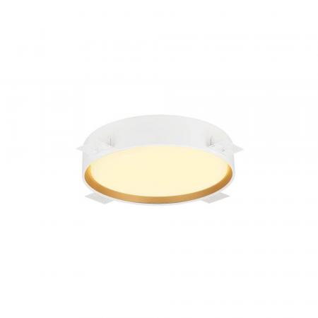 SLV 1008920 DECONA 30, CL, PHASE, Deckenaufbauleuchte, rund, 3000/4000K, 17 W, schwarz / gold