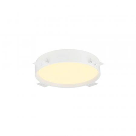 SLV 1008917 DECONA 30, CL, PHASE, Deckenaufbauleuchte, rund, 3000/4000K, 17 W, weiß