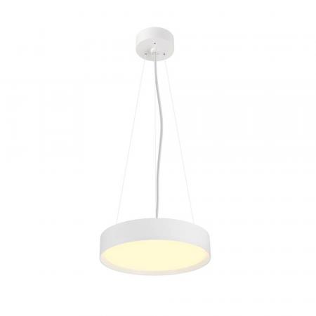 SLV 1008917 DECONA 30, CL, PHASE, Deckenaufbauleuchte, rund, 3000/4000K, 17 W, weiß