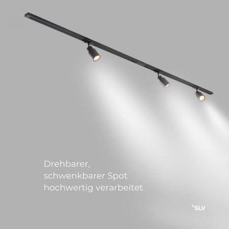 SLV 1008903 PURI 2.0, 1Ph., Triple Track Set, QPAR51, schwarz