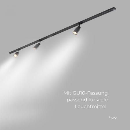 SLV 1008903 PURI 2.0, 1Ph., Triple Track Set, QPAR51, schwarz