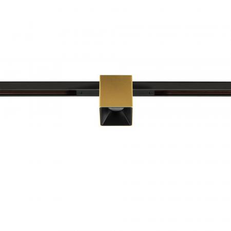 SLV 1008971 FIX-IT!, 48V, DALI, eckig, Standard track, Spot, 2700K, 6.6 W, 36°, gold / schwarz