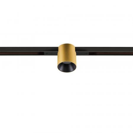 SLV 1008955 FIX-IT!, 48V, DALI, rund, Standard track, Spot, 2000-3000K, 7.4 W, 36°, gold / schwarz