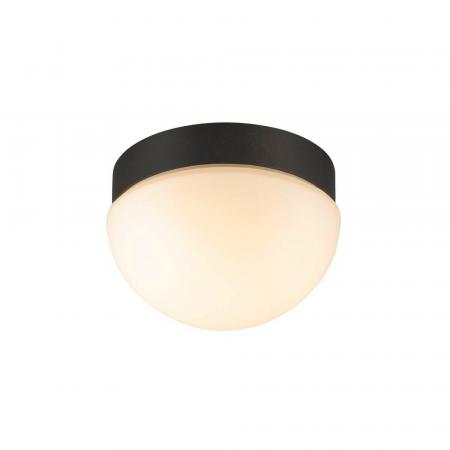 SLV 1008944 CYFT DOME Wand und Deckenleuchte 6,5W 2700 3000 4000K IP65 schwarz milchig
