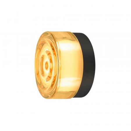 SLV 1008941 CYFT WAVE Wand und Deckenleuchte 6,5W 2700 3000 4000K IP65 schwarz amber