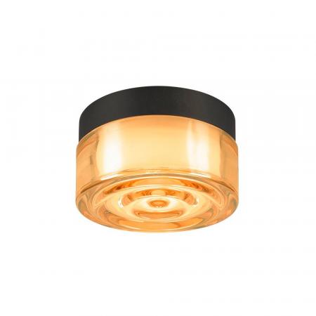 SLV 1008941 CYFT WAVE Wand und Deckenleuchte 6,5W 2700 3000 4000K IP65 schwarz amber