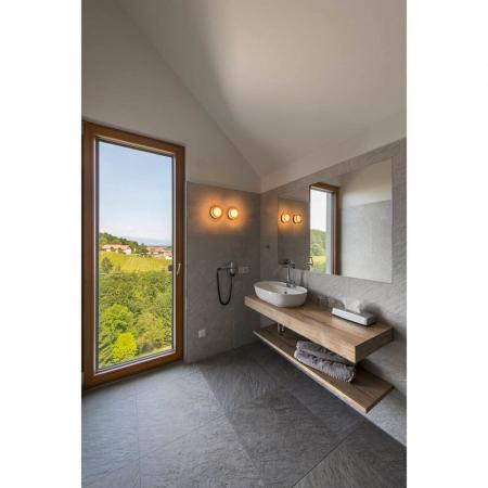 SLV 1008941 CYFT WAVE Wand und Deckenleuchte 6,5W 2700 3000 4000K IP65 schwarz amber