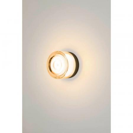 SLV 1008941 CYFT WAVE Wand und Deckenleuchte 6,5W 2700 3000 4000K IP65 schwarz amber