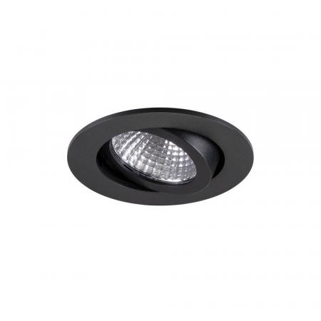 SLV 1009021 NEW TRIA® 68 Deckeneinbauleuchte rund 7,5W 2700K schwarz PHASE AIRTIGHT