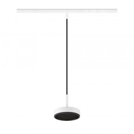 SLV 1009019 GRIP! FLAT 48V Pendelleuchte DALI 2700/3000K weiß/schwarz – moderne LED Pendelleuchte für 48V System