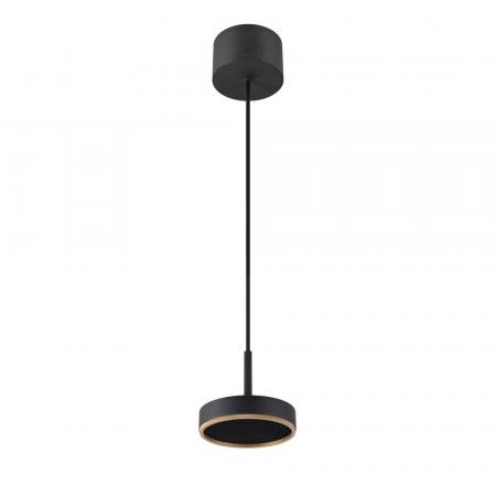SLV 1009014 GRIP! FLAT Pendelleuchte PHASE 2700/3000K schwarz/gold – moderne LED Pendelleuchte mit CCT Switch