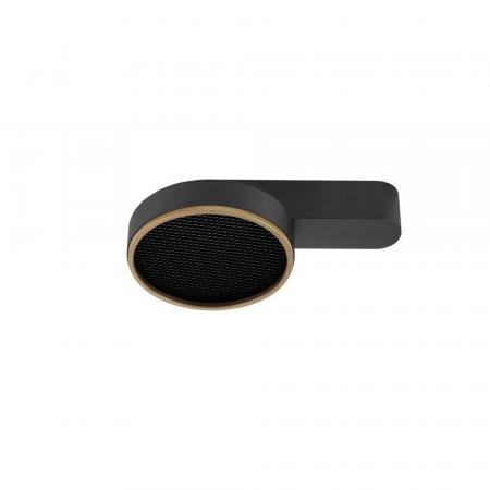 SLV GRIP! FLAT 1009100 – 15W Deckenlampe schwarz/schwarz 2700/3000K CRI90 dimmbar