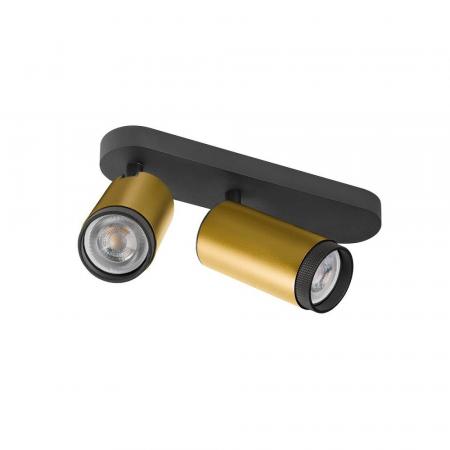 SLV 1009099 GRIP! L Deckenstrahler GU10 Gold/Schwarz