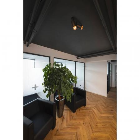 SLV 1009098 GRIP! L Deckenstrahler GU10 Bronze/Schwarz