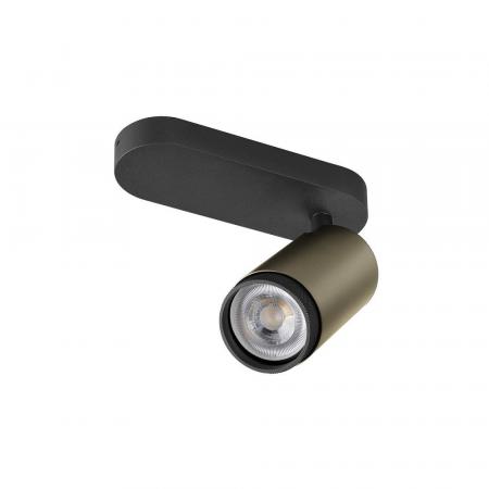 SLV 1009094 GRIP! L SPOT CL Deckenstrahler zylindrisch bronze/schwarz 6W GU10