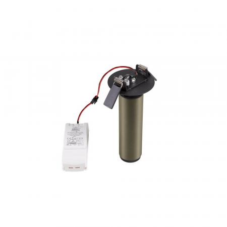 SLV GRIP! M 1009088 LED Deckeneinbauleuchte 14W 2700K bronze schwarz 42° dimmbar IP20 CRI90 Einbauspot