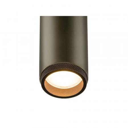 SLV 1009080 GRIP M LED Deckenaufbauleuchte 28W 2700K Bronze Schwarz dimmbar 42 Grad CRI90 modernes Design
