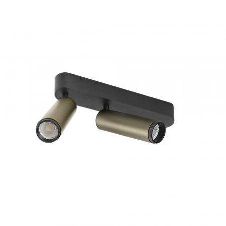 SLV 1009081 GRIP M LED Deckenaufbauleuchte 28W 3000K Bronze Schwarz dimmbar 42 Grad CRI90 modernes Design