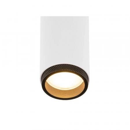 SLV 1009077 GRIP M LED Deckenaufbauleuchte 28W 3000K Weiß Schwarz dimmbar 42 Grad CRI90 modernes Design