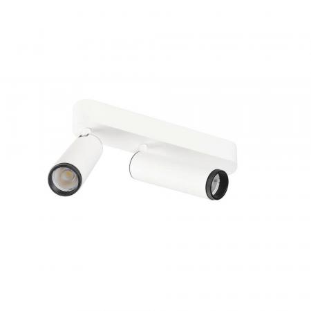 SLV 1009077 GRIP M LED Deckenaufbauleuchte 28W 3000K Weiß Schwarz dimmbar 42 Grad CRI90 modernes Design