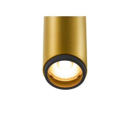 SLV 1009067 GRIP! S Einbau Pendelleuchte 3000K 10W 29° gold/schwarz CRI90 IP20 dimmbar - Einbaudurchmesser 6,8 cm