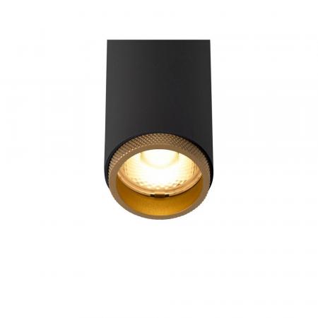 SLV 1009062 GRIP! S Einbau Pendelleuchte 2700K 10W 29° schwarz/gold CRI90 IP20 dimmbar