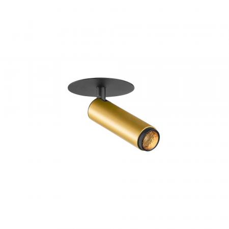 SLV 1009058 GRIP! S Deckeneinbauleuchte 2700K 10W 29° gold/schwarz CRI90 IP20 dimmbar