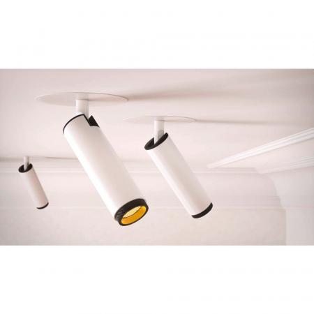 SLV 1009052 GRIP! S 10W 2700K 590 lm 29° CRI90 dimmbar weiss/schwarz Deckeneinbauleuchte